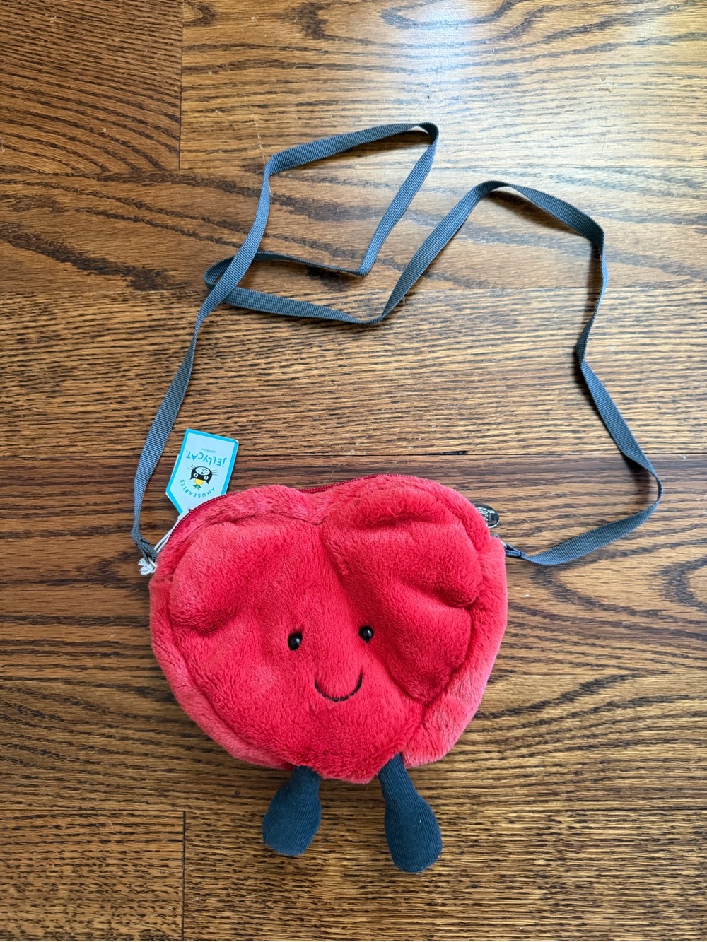 EUC JelLycat Amusable Heart bag